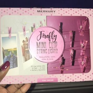 Firefly mini clip string lights